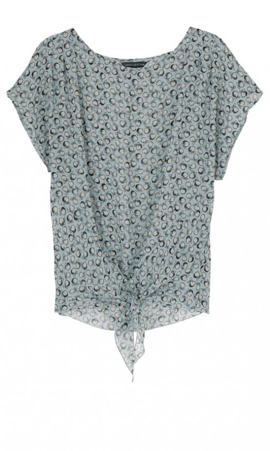 Limited Collection At Marks And Spencer Printed Floral Toe Top, £29.50