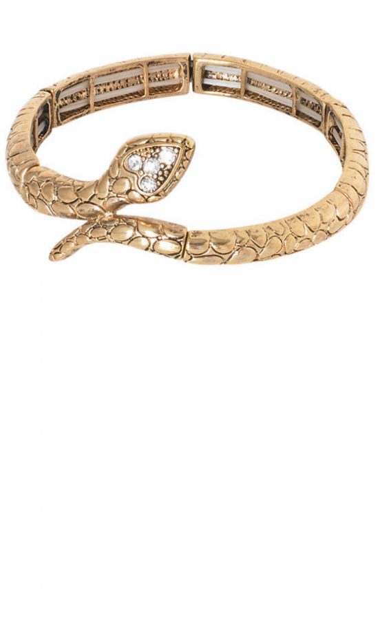 Matalan Gold Snake Bracelet, £5 – In Stores Only