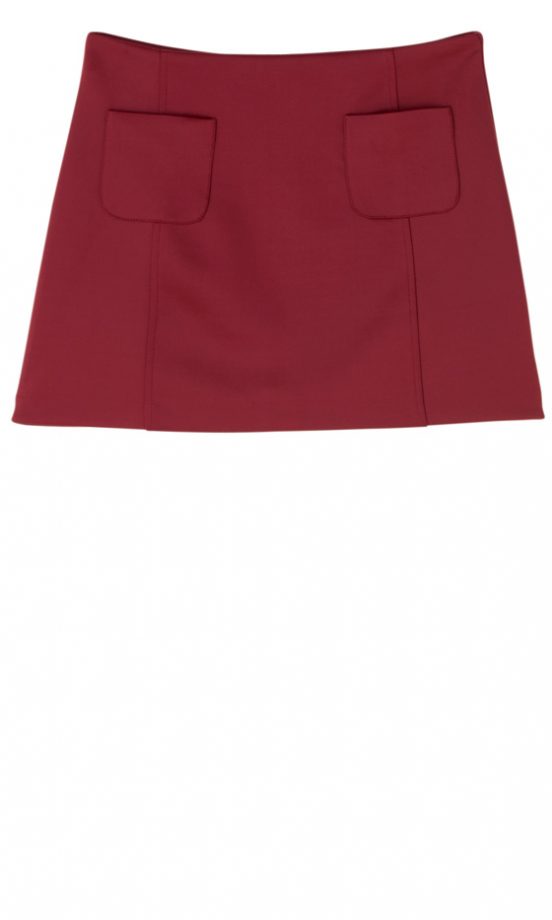 New Look A Line Ponte Mini Skirt, £12.99