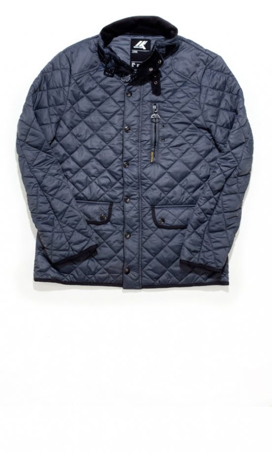 Nickelson Navy Quilted Jacket, £60