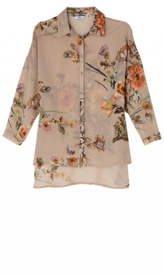 New Look Oversized Floral Shirt, £22.99