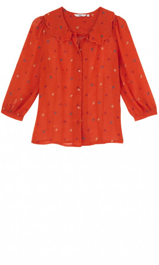 New Look Floral Chiffon Blouse, £22.99