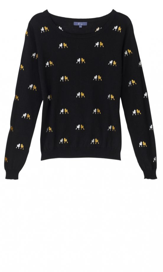 Peacocks Poodle Embroidered Jumper, £18 - In Store only