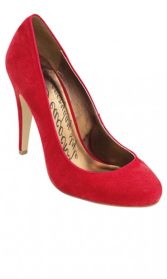 Peacocks Red Classic Shoe, £20 - In Store Only