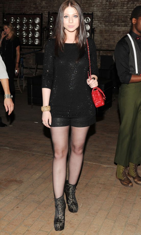 Michelle Trachtenberg At The Alice & Olivia By Stacey Bendet Spring/Summer 2012 Fashion Show