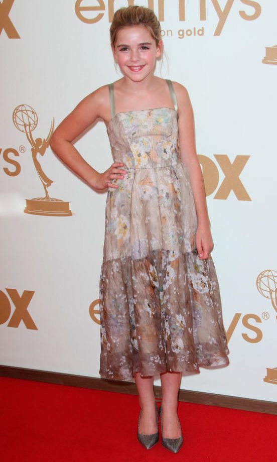 Kiernan Shipka At The Emmy Awards 2011