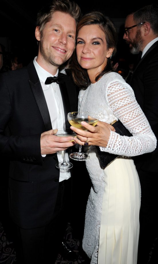 Christopher Bailey And Natalie Massenet At The Moet & Chandon Etoile Awards Party 2011
