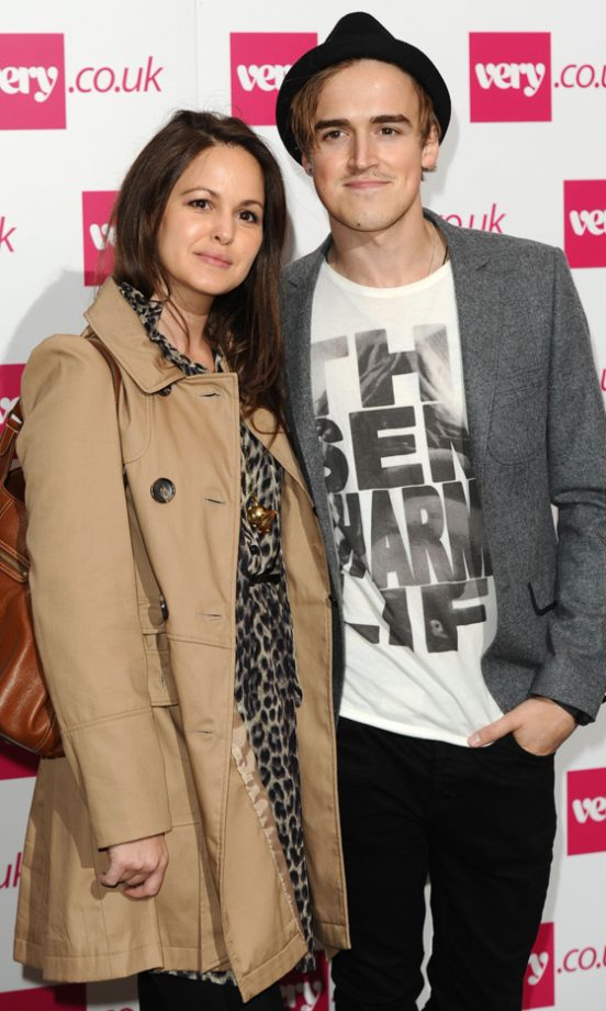 Giovanna Falcone And Tom Fletcher At Fearne Cotton’s Very SS12 Fashion Show