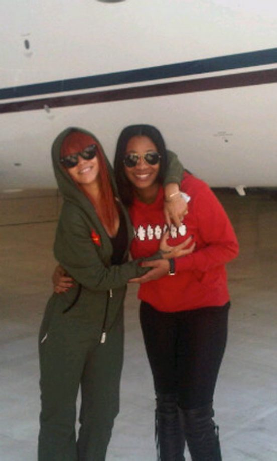 Rihanna @rihanna Tweeted This Picture Before Flight To The Ukraine, May 2011