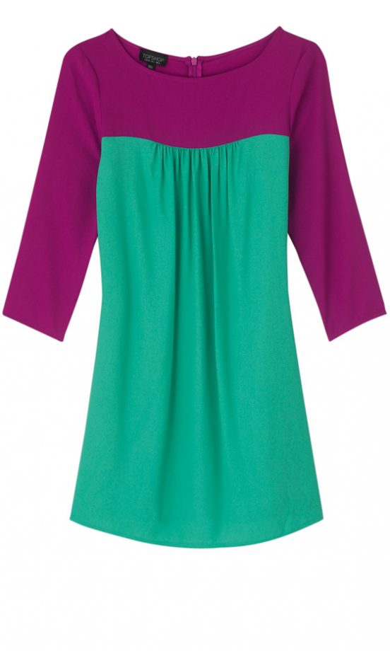 Topshop Blocked Shift Dress, £46