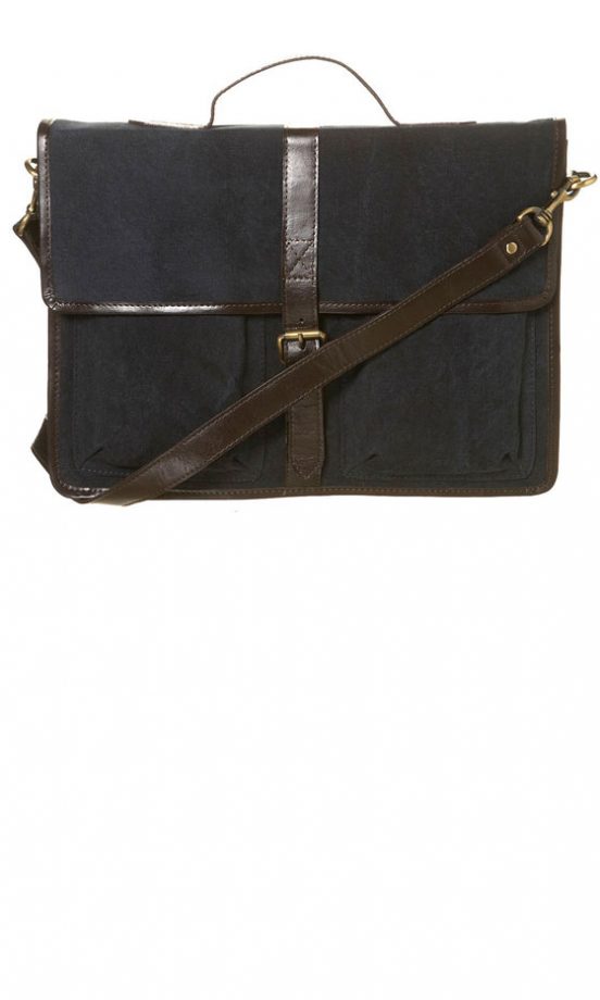 Topman Navy Satchel, £38