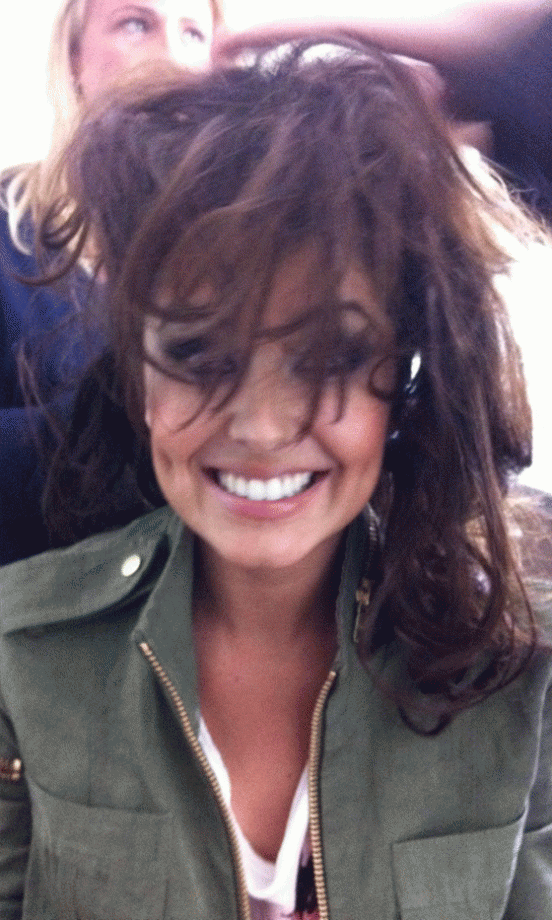 Cheryl Cole's PR Agency Tweeted A Bad Hair Day Picture Of The X Factor Star, April 2011