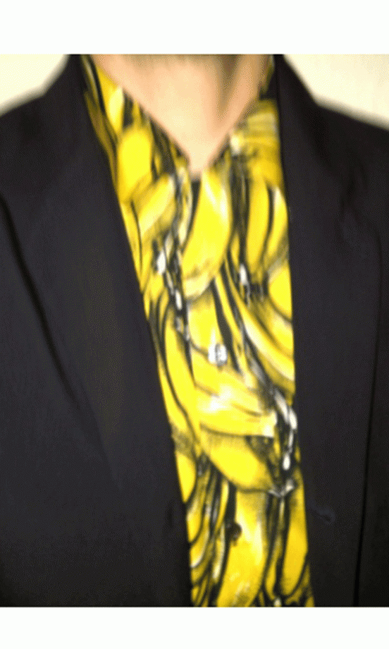 Designer Henry Holland @henryholland Tweeted In His Prada Banana Shirt, March 2011