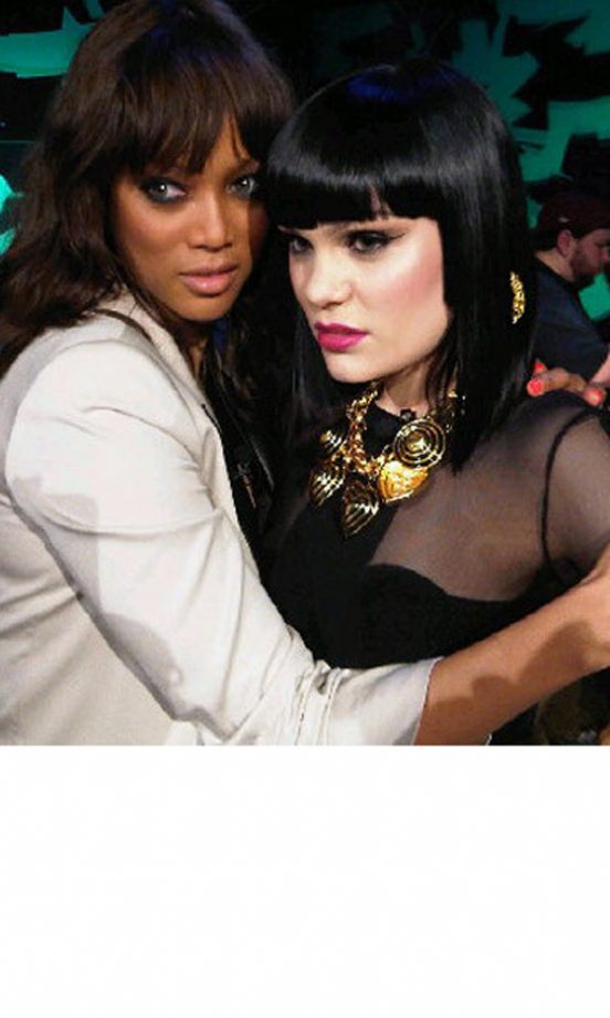 Jessie J Tweeted This Picture Of Her And Tyra Banks, May 2011