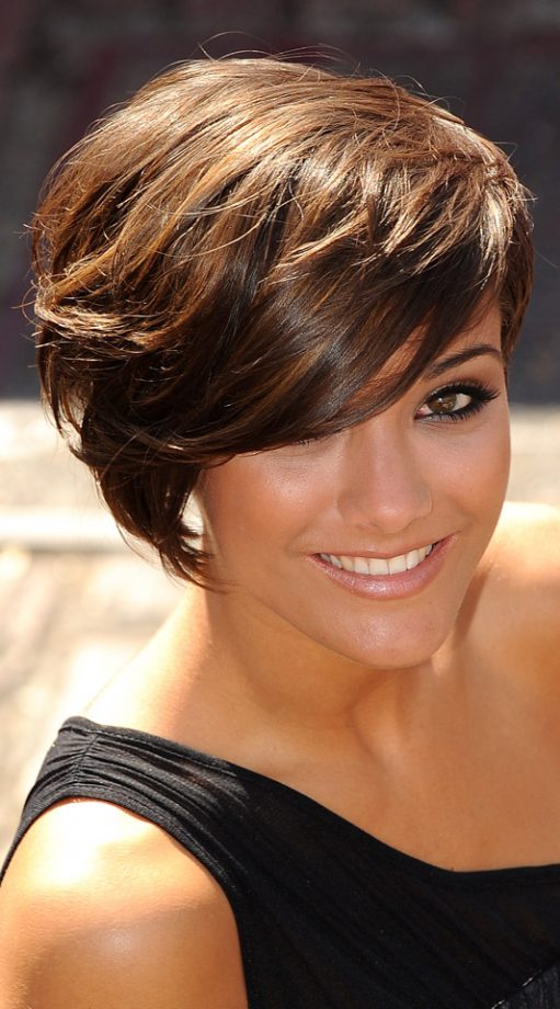 Frankie Sandford's Hair Has A Warm Chesnut Feel, 2010