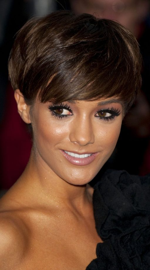 Frankie Sandford Turns Heads At The GQ Men Of The Year Awards With Her Infamous Pixie Cropped Hairtsyle , 2011