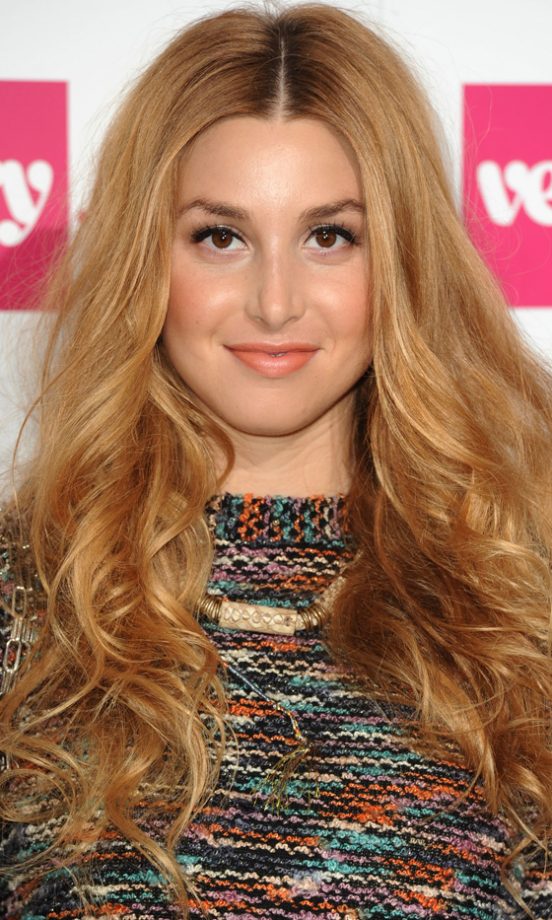 Whitney Port Looked Picture-Perfect With A Wavy Hairstyle At Fearne Cotton’s Very SS12 Fashion Show