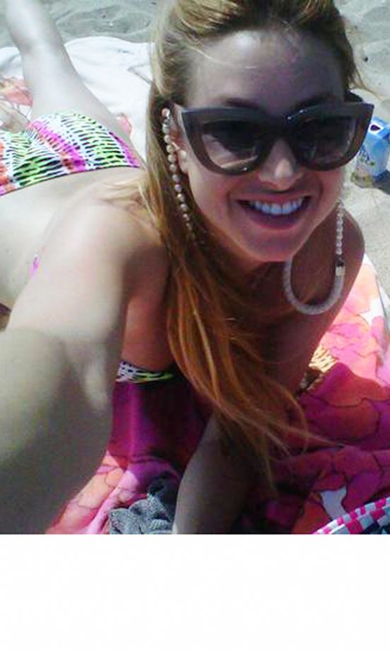Whitney Port Posted Twitter Picture Of Her On Holiday, June 2011