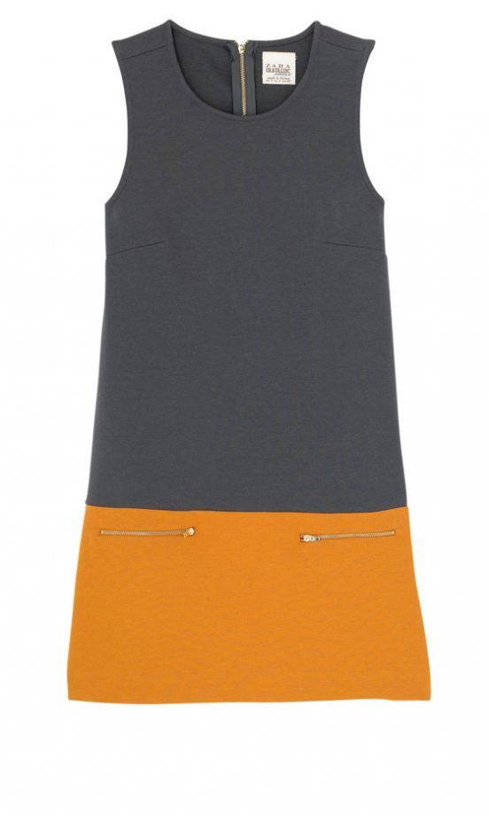 Zara Colour Block Tunic Dress, £25.99 – In Stores Only