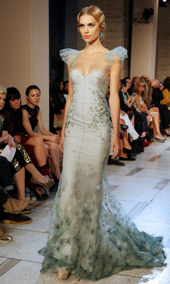 The Zac Posen Spring/Summer 2012 Fashion Show, Catwalk Outfit 5