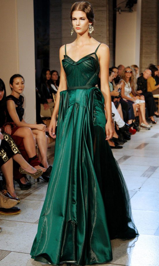 The Zac Posen Spring/Summer 2012 Fashion Show, Catwalk Outfit 4