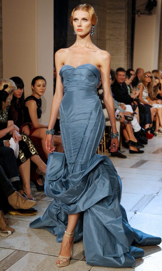 The Zac Posen Spring/Summer 2012 Fashion Show, Catwalk Outfit 6