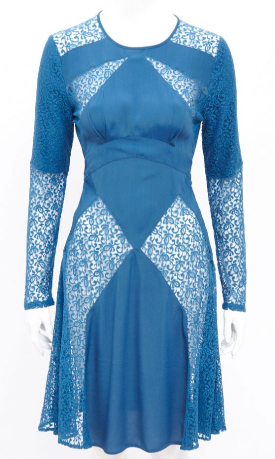 Make A Style Statement In This Blue Dress From The Asos Christmas Fashion Collection 2011
