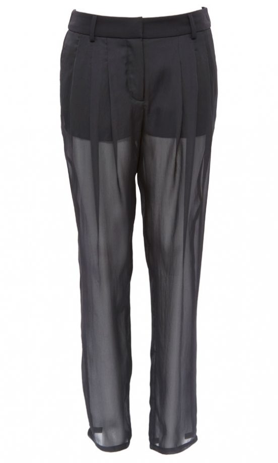 Show Off Long And Lean Legs In These Fabulous Sheer Trousers From The Asos Christmas Fashion Collection 2011