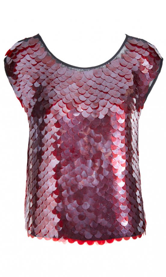 Sparkle On The Dancefloor In This Striking Sequin Top From The Asos Christmas Fashion Collection 2011