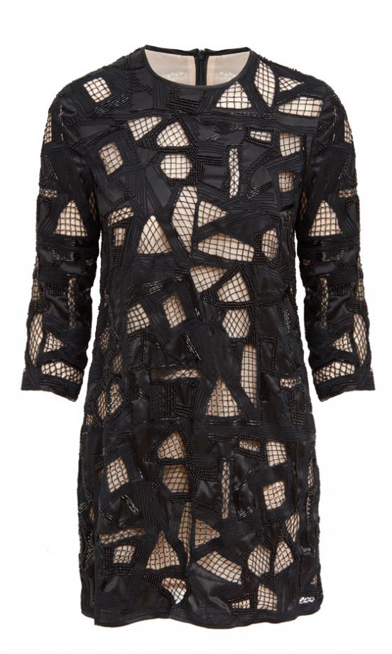 We Love This Patterned Black Dress From The Asos Christmas Fashion Collection 2011