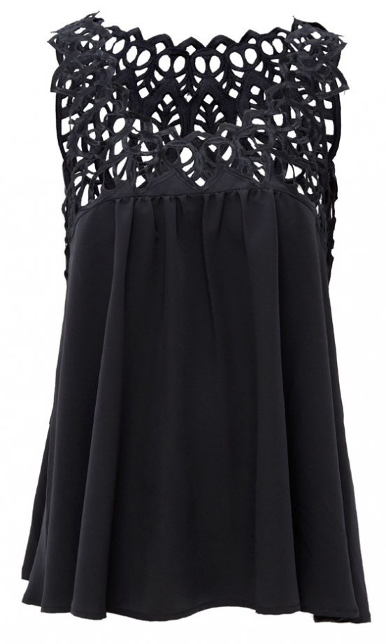 We Love The Detail On This Black Top From The Asos Christmas Fashion Collection 2011