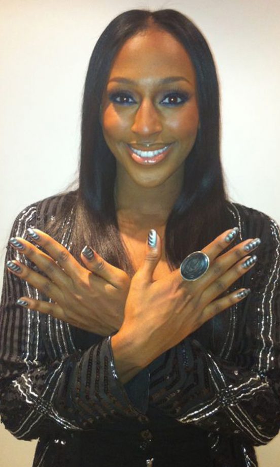 Alexandra Burke Joins In With The Worlds Biggest Online Handshake With Nails Inc