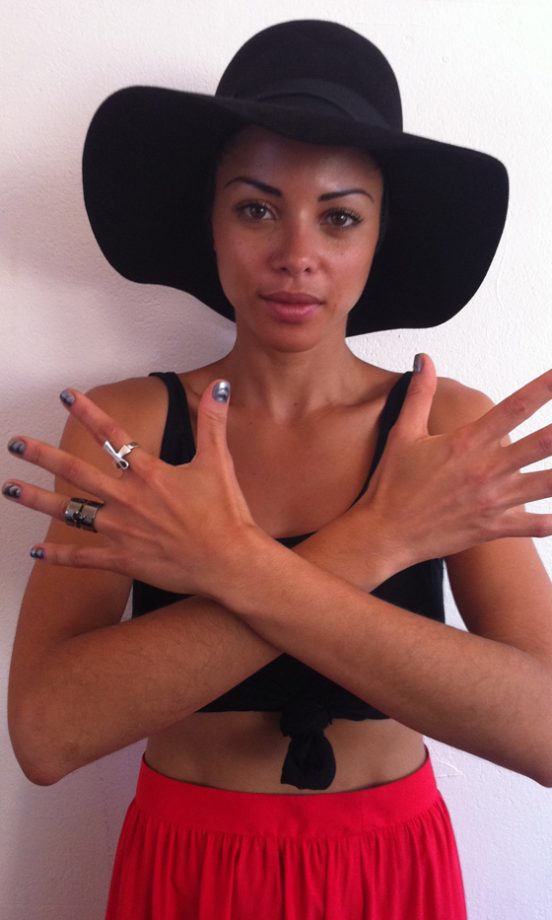 Ana Araujo Joins In With The Worlds Biggest Online Handshake With Nails Inc