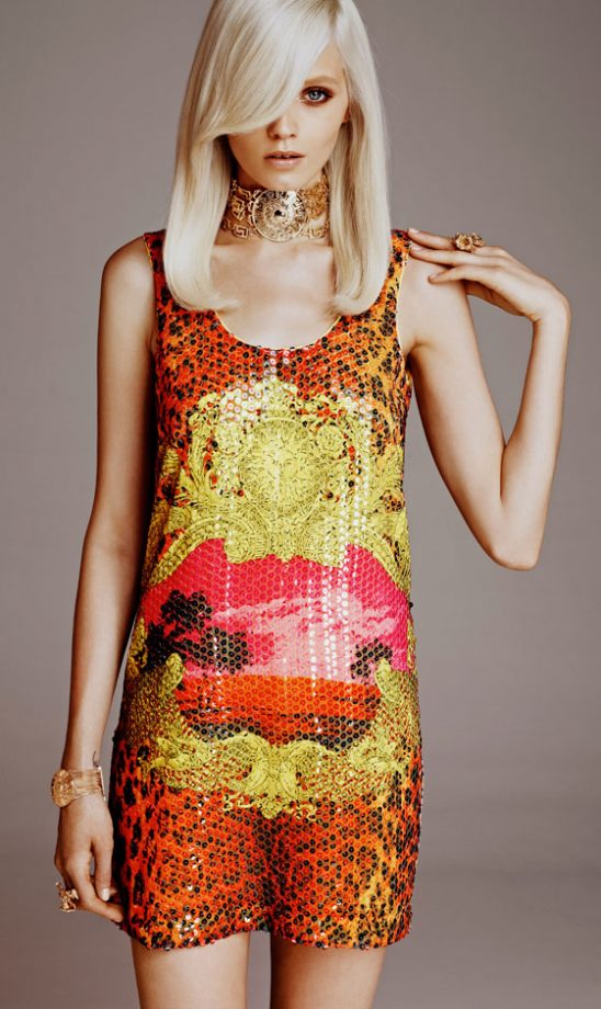 Make A Style Statement In This Gorgeous Printed Dress From The Versace For H&M Collection, £69.99