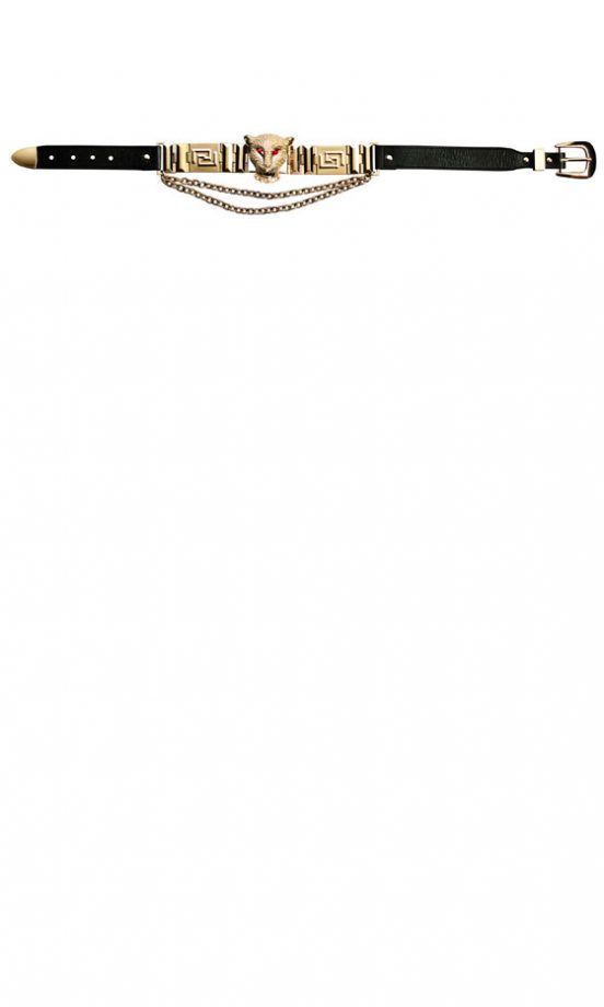 We Love This Leather Necklace From The Versace For H&M Collection 2011, £34.99