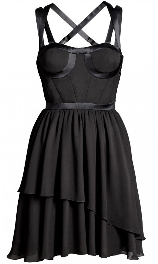 Every Girl Needs A Perfect Little Black Dress Like This Silk One From The Versace For H&M Collection, £79.99