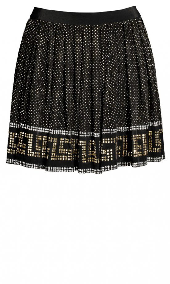 We Love How Simple But Stylish This Black Skirt From The Versace For H&M Collection 2011, £69.99