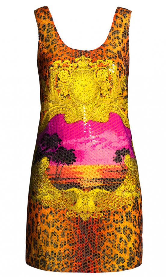 Get This Fab Printed Dress From The Versace For H&M Collection 2011