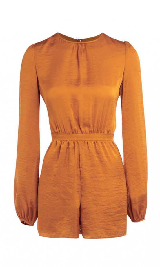 Primark Satin Playsuit, £15
