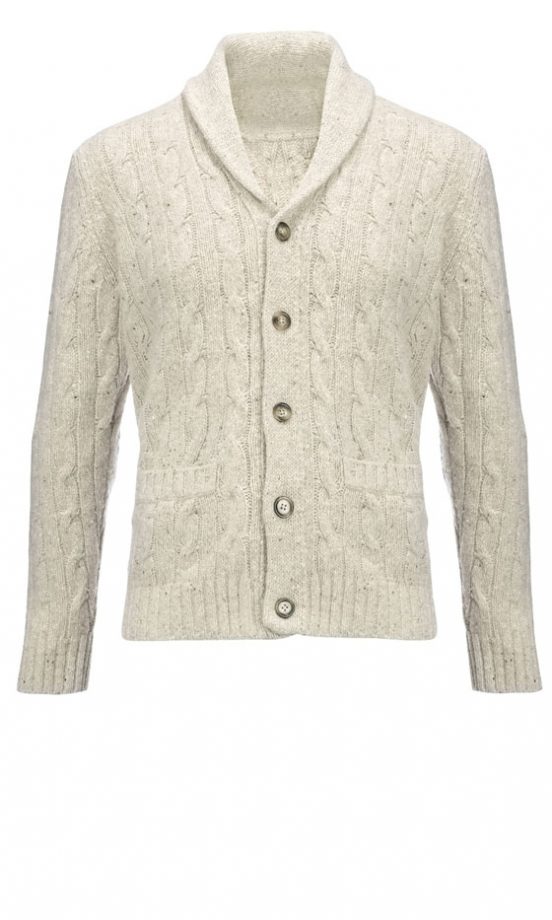 John Lewis And Co Cable Knit Cardigan, £69