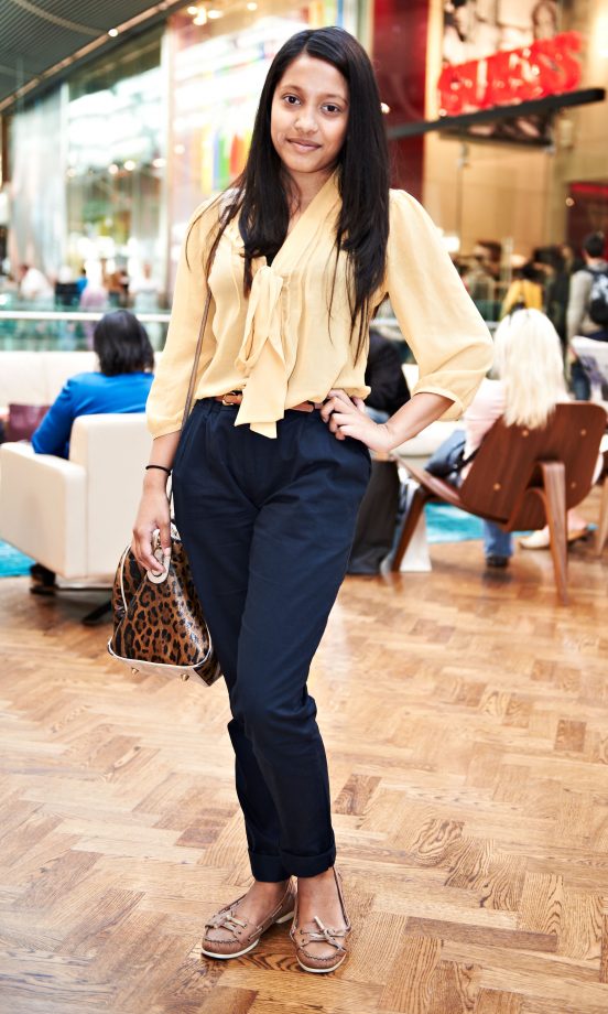 Hasna Begum, 18, From Ilford, Wearing A Miss Selfridge Shirt