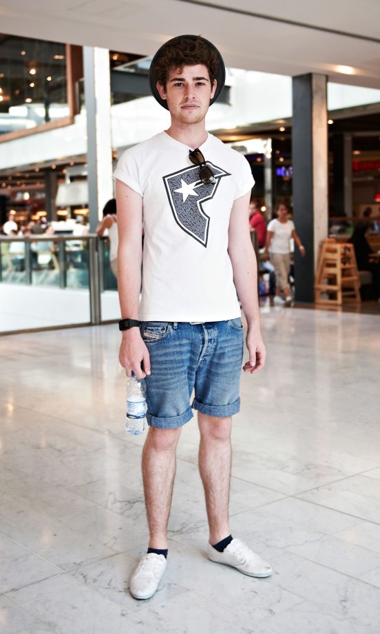 Brennan Reece, 24, From Manchester, Wearing A Famous T-Shirt