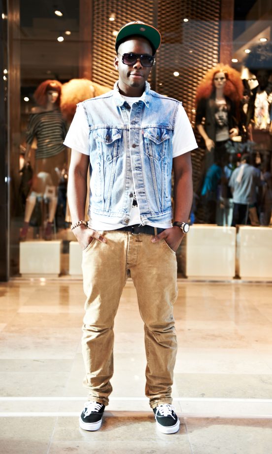 Kurtis Jarret, 24, From London, Wearing A Levi's Jacket