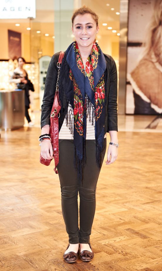 Jessica Starling, 20, From Woodford, Wearing A River Island Jacket