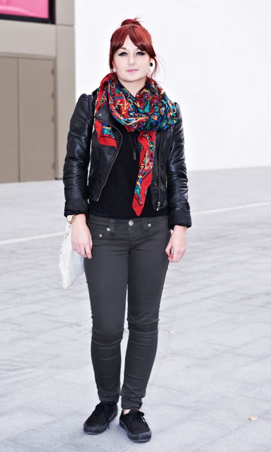 Chantel Wheatley, 22, From Stratford, Wearing True Religion Jeans