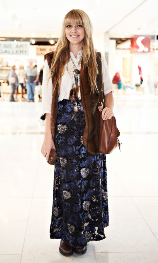 Harriet Muldan, 21, From London, Wearing A Gilet From Forever 21