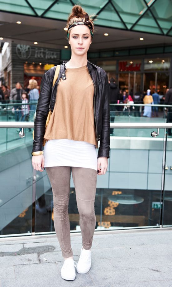 Camilla Thomson, 20, From Swindon, Wearing Jacket From Warehouse