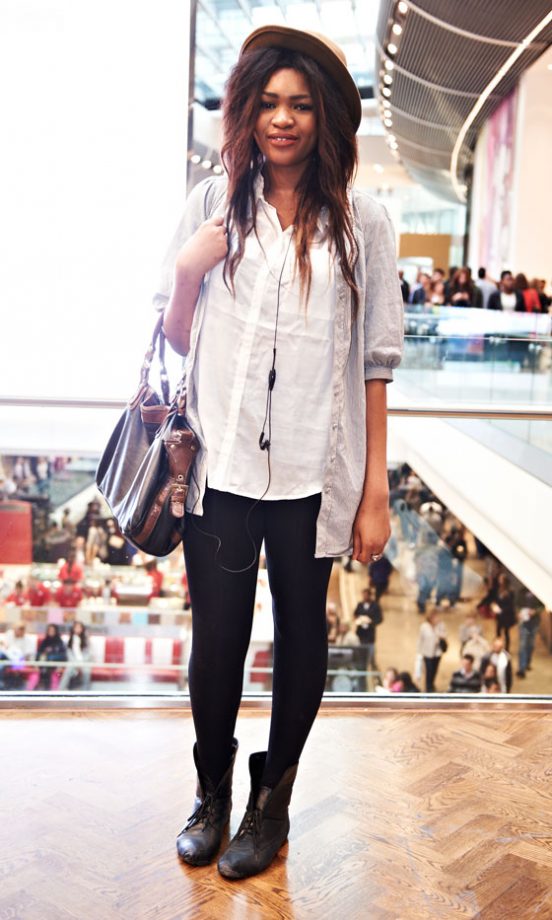Khanyile Mhlanga, 19, From Abbeywood, Wearing A H&M Hat