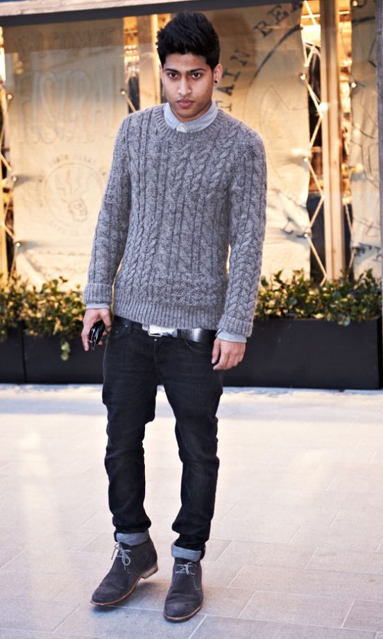 Sol London, 19, From London, Wearing An All Saints Jumper