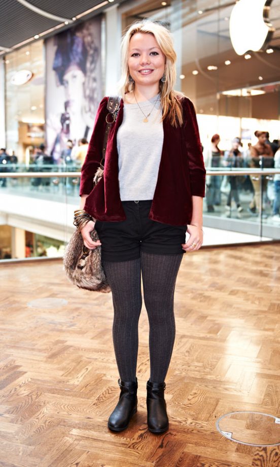 Lauren Blake, 20, From London, Wearing a Jacket From Topshop